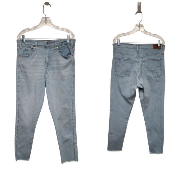 Signature by Levi Strauss Totally Shaping Pull-on Skinny Jeans Size 8 - Picture 1 of 6